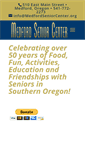 Mobile Screenshot of medfordseniorcenter.org